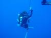 Rebreather diver deco