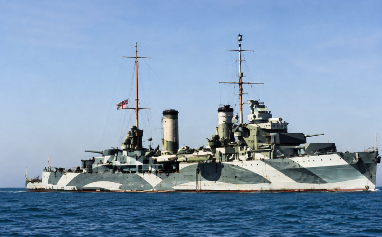 HMAS Perth and USS Houston