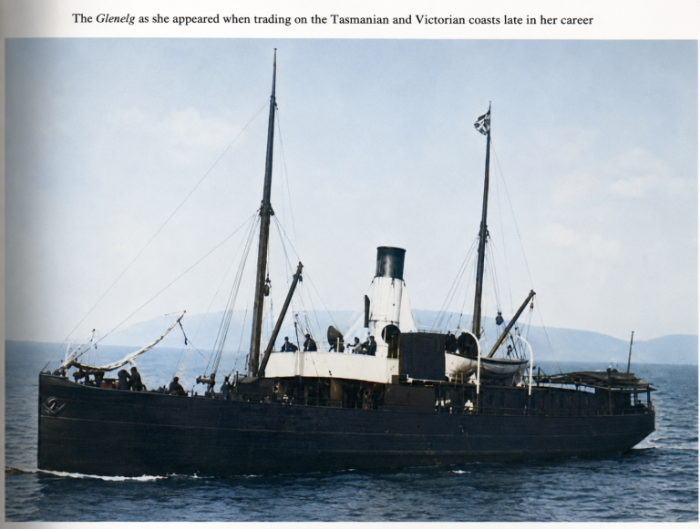 “Lost Steamer SS Glenelg”